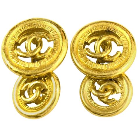 vintage chanel cufflinks|chanel new cuff bracelet with diamond.